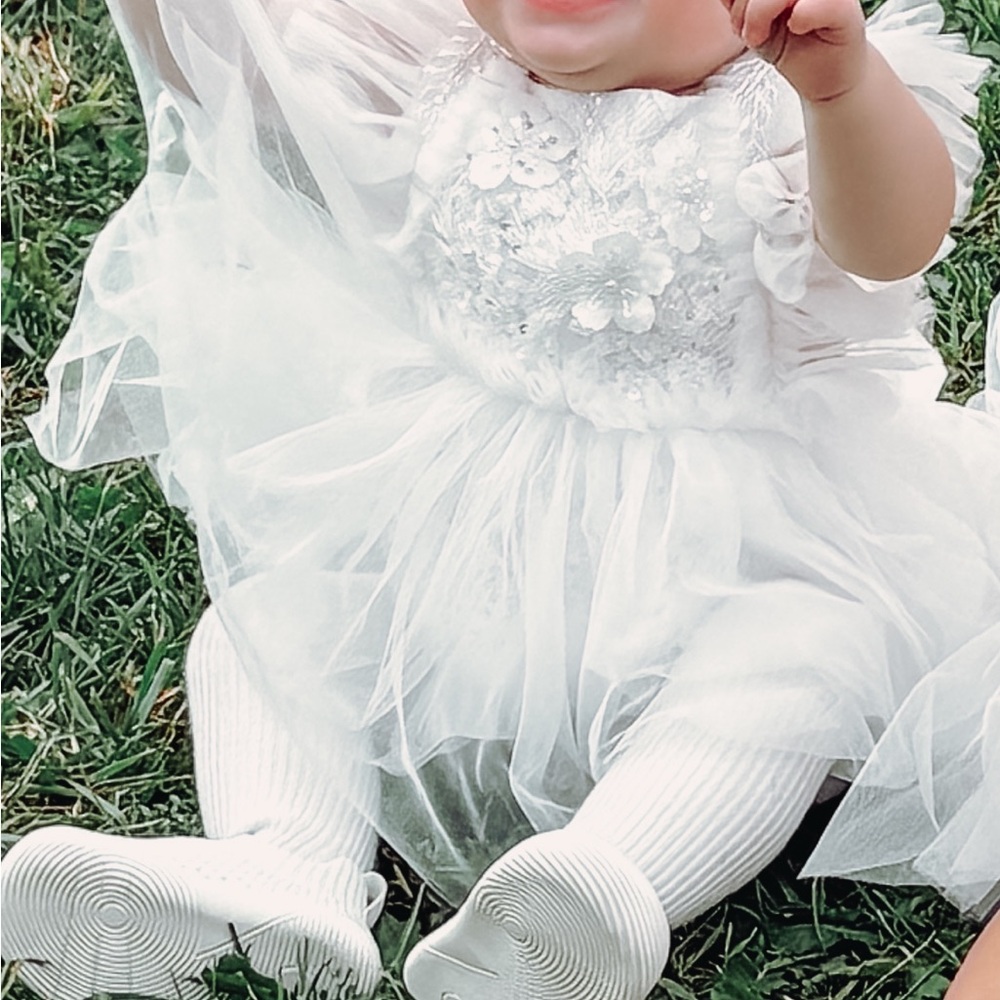 Flower girl romper